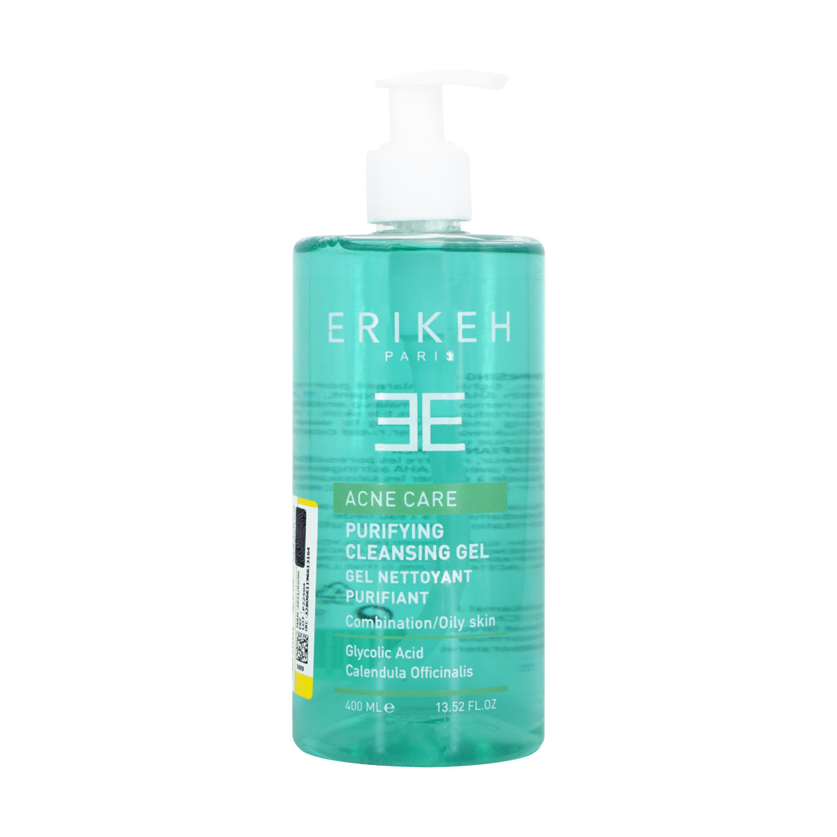 ژل پاک کننده و کنترل چربی اریکه 400 میل ERIKEH ACNE CARE PURIFYING CLEANSING GEL