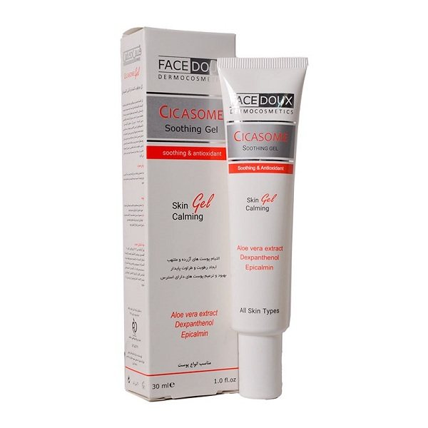 ژل مرطوب کننده و آنتی اکسیدان CICASOME SOOTHING GEL FACEDOUX