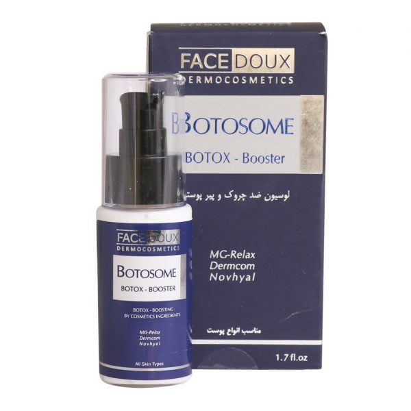 لوسیون ضد چروک فیس دوکس مدل BOTOSOME BOTOX-BOOSTER FACEDOUX