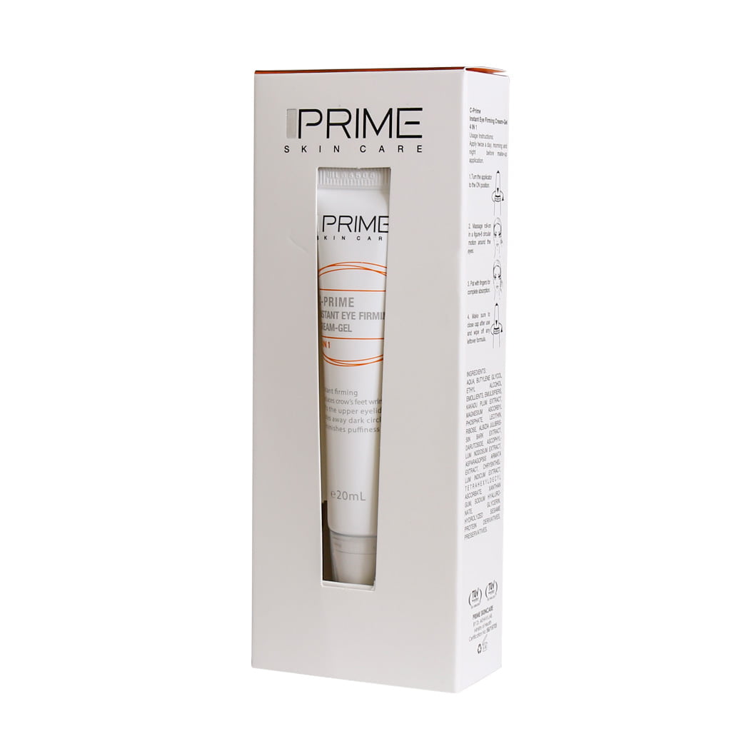 ژل کرم سفت کننده قوی دور چشم حاوی ویتامین C پرایم C-PRIME INSTANT EYE FIRMING CREAM-GEL PRIME