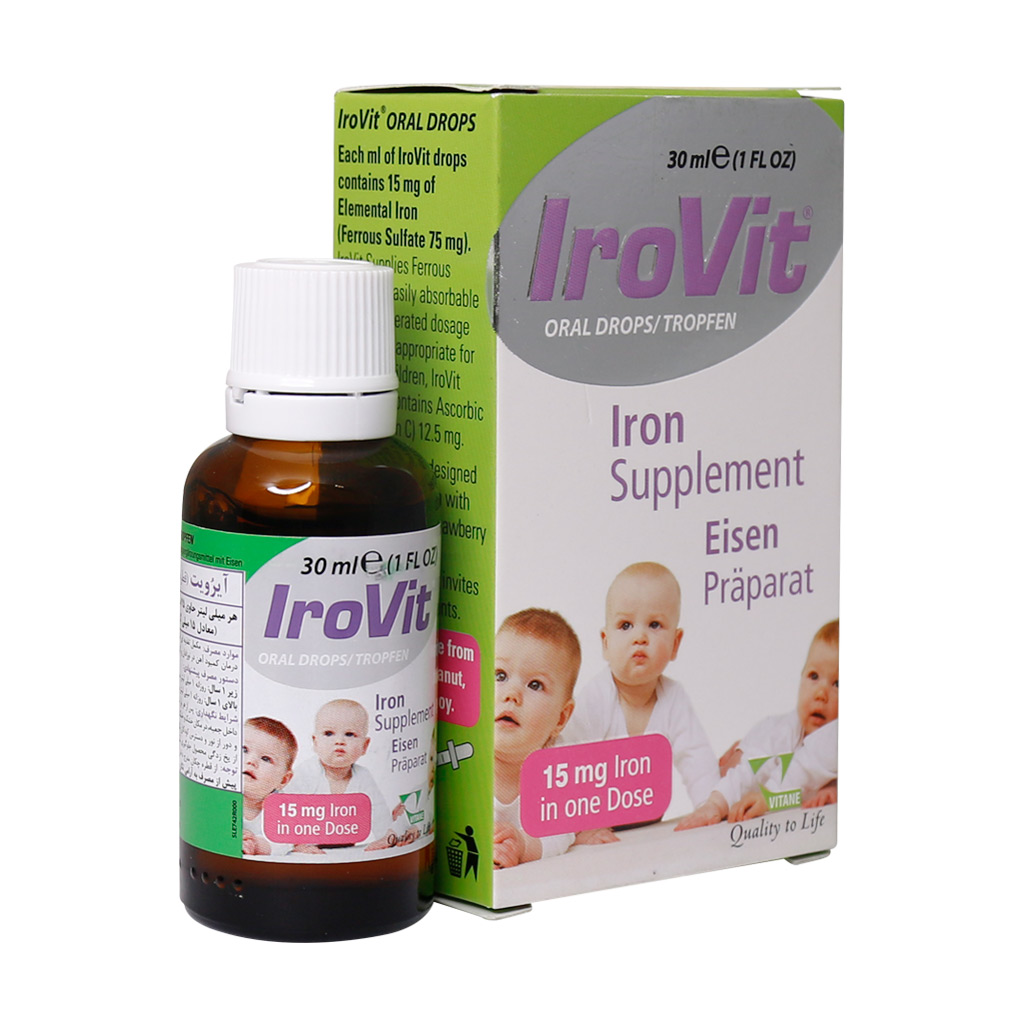 قطره آهن آیروویت  IROVIT ORAL DROPS