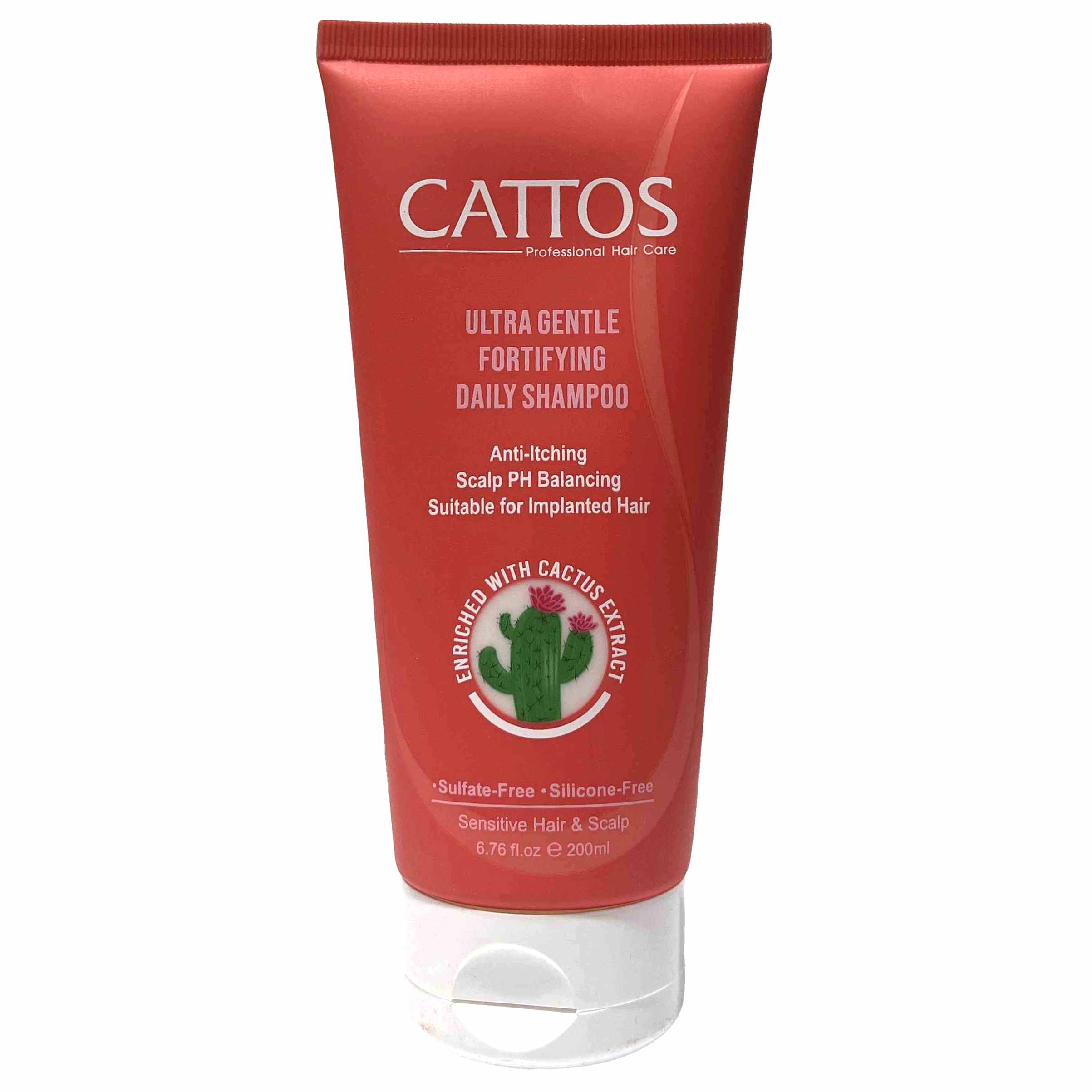 شامپو تقویت مو الترا جنتل کاتوس CATTOS ULTRA GENTLE FORTIFYING SHAMPOO