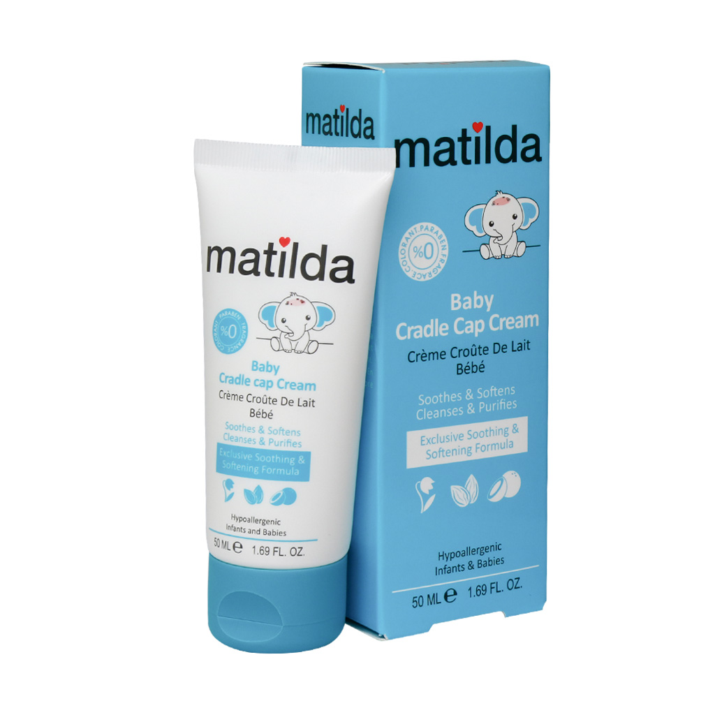 کرم رفع پوسته و چربی کف سر کودک ماتیلدا BABY CRADLE CAP CREAM MATILDA