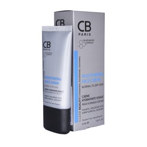 کرم مرطوب کننده صورت پوست خشک و نرمال 50 میل سی بی CB PARIS MOISTURIZING FACE CREAM FOR NORMAL TO DRY SKIN