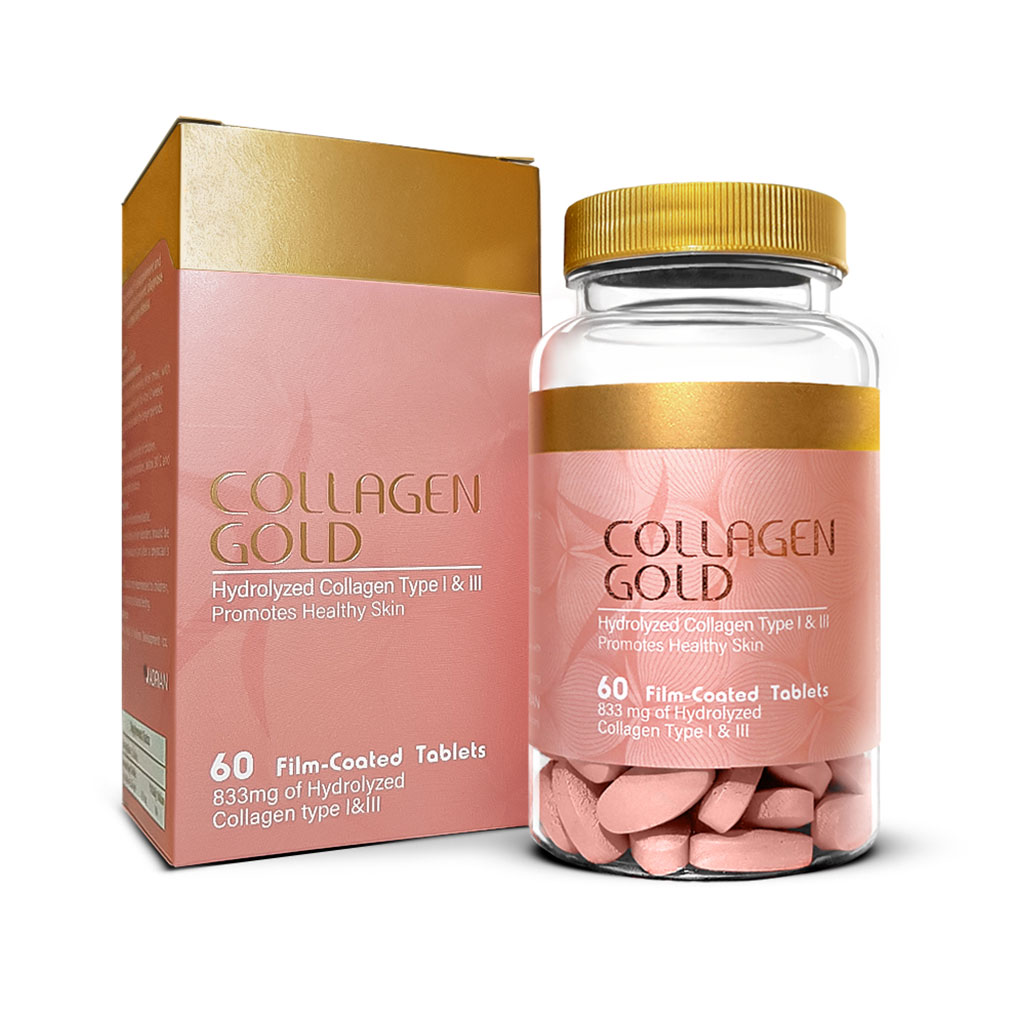 قرص کلاژن گلد آدریان ADRIAN COLLAGEN GOLD 60 TABLETS